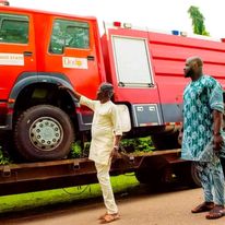 ODSG takes delivery of modern firefighting trucks